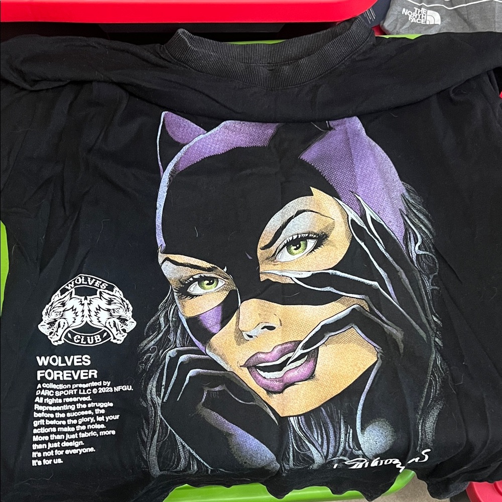 Darc Sport Black and Purple Graphic Tee